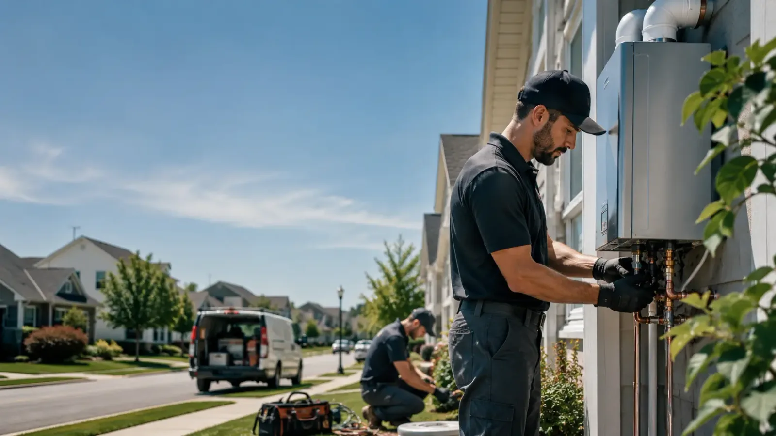 Tankless Water Heater Installation in Brocket, ND